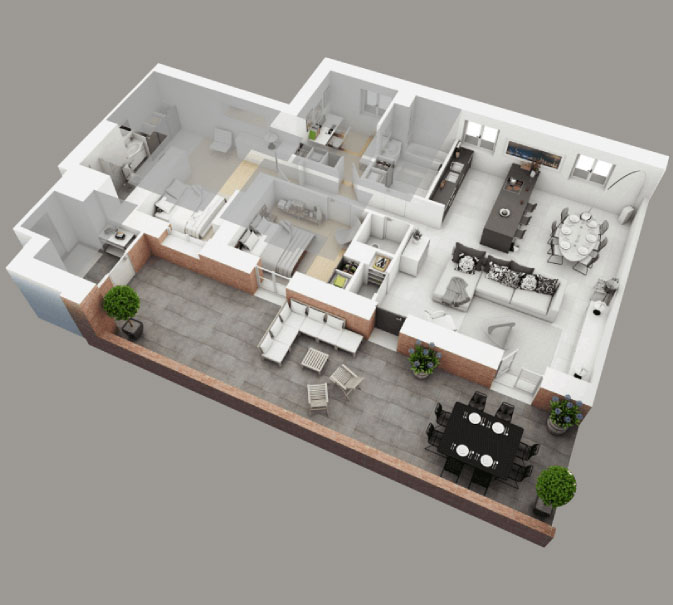 3d-floor-plan-and-elevation-design 3d-floor-plan-and-elevation-design